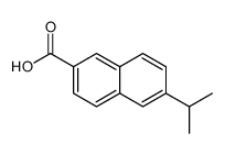 6-propan-2-ylnaphthalene-2-carboxylic acid结构式