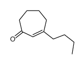 3-butylcyclohept-2-en-1-one结构式