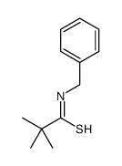 N-benzyl-2,2-dimethylpropanethioamide结构式