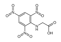 2-(2,4,6-trinitroanilino)acetic acid结构式