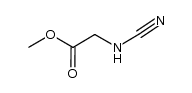 methyl 2-cyanamidoacetate结构式