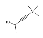 (+)-4-trimethylsilyl-3-butyn-2-ol结构式