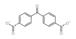 双(4-硝基苯基)甲酮结构式