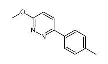3-methoxy-6-(4-methylphenyl)pyridazine结构式