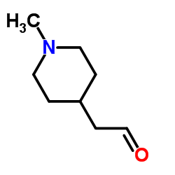 1-甲基-4-哌啶乙醛结构式