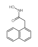 1-Naphthaleneacetamide,N-hydroxy-结构式