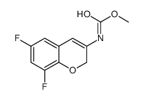 methyl N-(6,8-difluoro-2H-chromen-3-yl)carbamate结构式