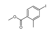 4-碘-2-甲基苯甲酸甲酯结构式
