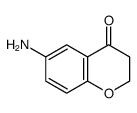6-氨基苯并二氢吡喃-4-酮结构式