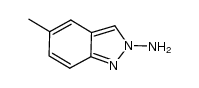 2-amino-5-methylindazole结构式