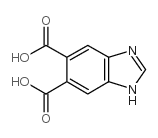 苯并咪唑-5,6-二甲酸结构式