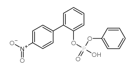 4-NITROPHENYLDIPHENYLPHOSPHATE结构式
