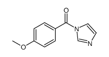 imidazol-1-yl-(4-methoxyphenyl)methanone结构式