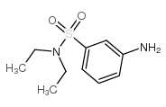 N,N-二乙基-3-氨基苯磺酰胺结构式