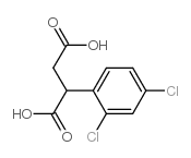 2-(2,4-二氯苯基)-琥珀酸结构式