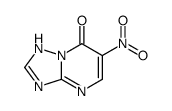 6-nitro-1H-[1,2,4]triazolo[1,5-a]pyrimidin-7-one结构式