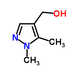(1,5-Dimethyl-1H-pyrazol-4-yl)methanol结构式