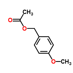 4-甲氧基苄基乙酸酯结构式
