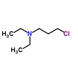 3-氯-1-二乙氨基丙烷结构式