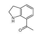 1-(吲哚啉-7-基)乙酮结构式