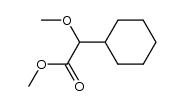 cyclohexyl-methoxy-acetic acid methyl ester结构式