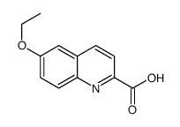 Quinaldic acid, 6-ethoxy- (6CI)结构式