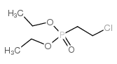 二乙基(2-乙基氯)磷酸盐结构式