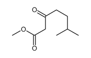methyl 6-methyl-3-oxoheptanoate结构式