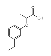 2-(3-Ethylphenoxy)propanoic acid结构式