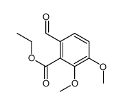 ethyl 6-formyl-2,3-dimethoxybenzoate结构式