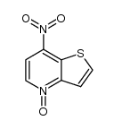 7-nitrothieno[3,2-b]pyridine 4-oxide结构式