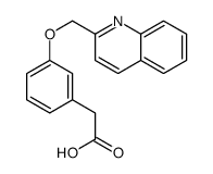 [3-(QUINOLIN-2-YLMETHOXY)-PHENYL]-ACETIC ACID结构式
