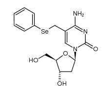 5-phenylselenylmethyl-2'-deoxycytidine结构式