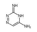 1,2,4-Triazine-3,5-diamine(9CI)结构式