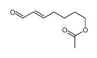 7-oxohept-5-enyl acetate结构式