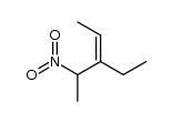 (Z)-3-ethyl-2-nitro-3-pentene结构式