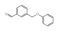 3-(苯氧基甲基)苯甲醛结构式