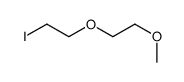 1-(2-iodoethoxy)-2-methoxyethane结构式