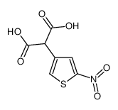 5-Nitro-3-thiophemalonic acid结构式