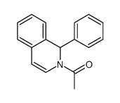 1-(1-phenyl-1H-isoquinolin-2-yl)ethanone结构式