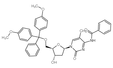 5'-O-DMT-N4-Bz-5-Me-dC结构式