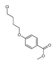 methyl 4-(4-chlorobutoxy)benzoate结构式