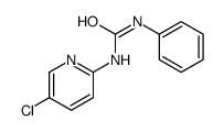 N-(5-chloropyridin-2-yl)-N'-phenylurea结构式