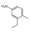 3-乙基-4-甲基苯胺结构式