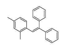 1-(2,2-diphenylethenyl)-2,4-dimethylbenzene结构式