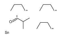 2-methyl-1-tributylstannylpropan-1-one结构式