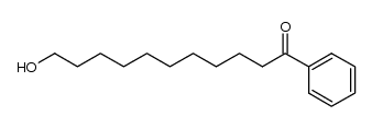 11-hydroxy-1-phenylundecan-1-one结构式