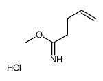methyl pent-4-enimidate,hydrochloride结构式