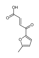 4-(5-methylfuran-2-yl)-4-oxobut-2-enoic acid结构式