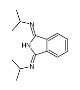 N-propan-2-yl-3-propan-2-yliminoisoindol-1-amine结构式